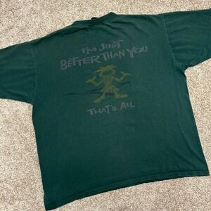 Vintage Ogio Chump Shirt Men Size XL Made In USA‎ I'm Just Better Than You FADED